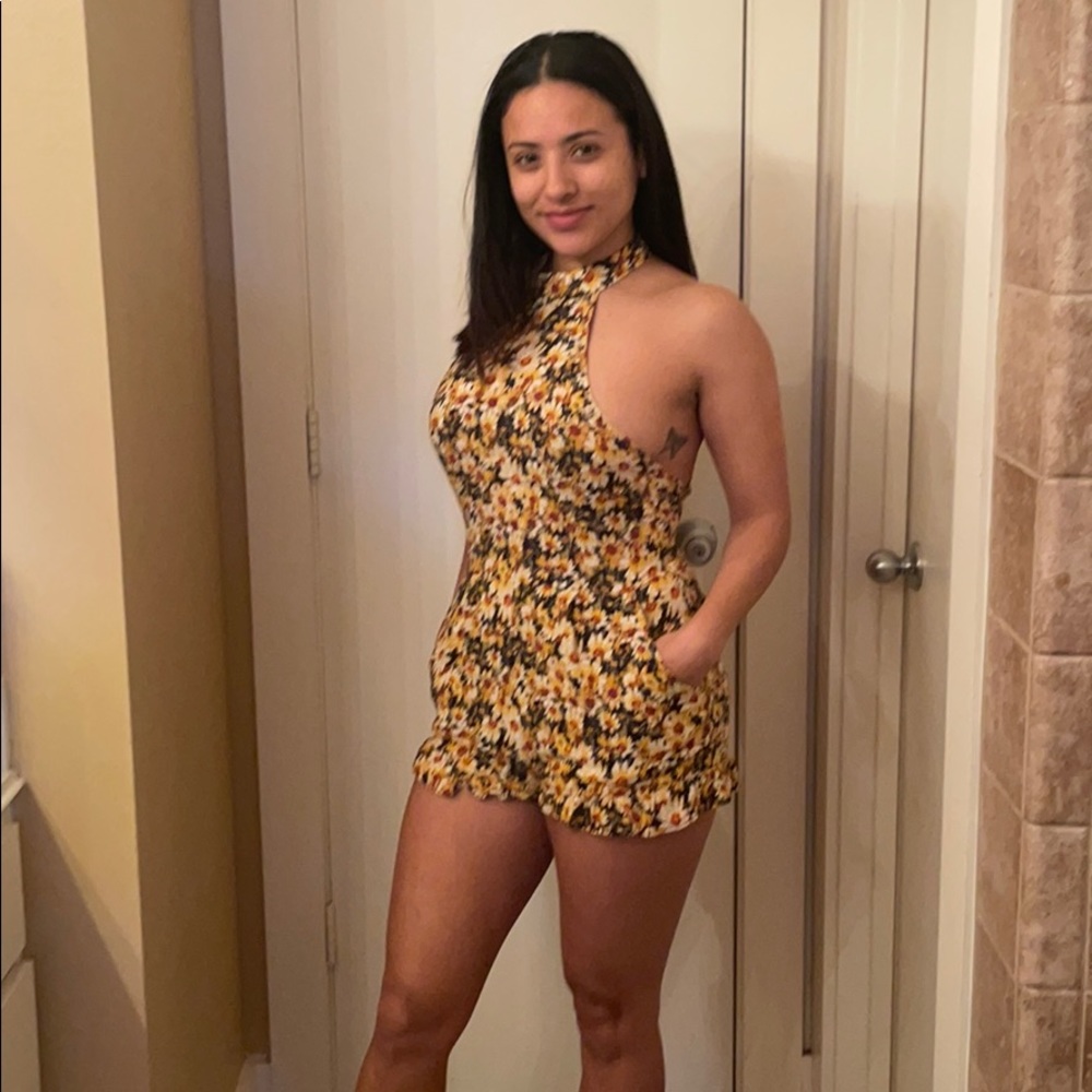 Floral Romper